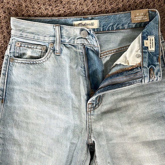 Madewell The Perfect Vintage Jean size 24 NWT - Picture 2 of 4